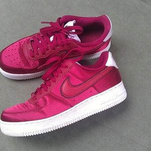Women Nike Air force 1 Red